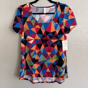 Lularoe‎ Classic T Geometric Pattern Small